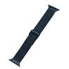 Cierre Milanese Correa Para Apple Apple Iwatch8/se/7/6/5 Acero Inoxidable Doble Hebilla De Seguro Metal Pulsera 38-40-41mm Azul