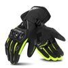 Guantes Moto Naked Hombre  Fluor Talla Xl  Verde Fluorescente