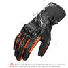 Guantes Moto Naked Hombre  Fluor Talla M Rojo