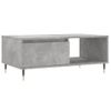 Mesa De Centro Madera Contrachapada Gris Hormigón 90x50x36,5 Cm