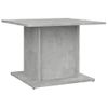 Mesa De Centro De Aglomerado Gris Hormigón 55,5x55,5x40 Cm