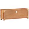 Mueble De Tv De Madera Maciza De Acacia 110x30x40 Cm