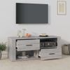 Mueble De Tv Madera Contrachapada Gris Sonoma 100x35x40 Cm