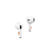 Auriculares Inalámbricos Tech Mundo Tmau010, Bluetooth, Huellas, Blanco