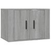 Mueble Para Tv De Pared Gris Sonoma 57x34,5x40 Cm