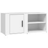 Muebles Para Tv 2 Unidades Madera Contrachapada Blanco 80x31,5x36 Cm