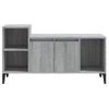 Mueble De Tv Madera Contrachapada Gris Sonoma 100x35x55 Cm