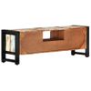 Mueble De Tv Madera Maciza Reciclada 120x30x40 Cm