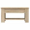 Mesa De Centro Madera Contrachapada Roble Sonoma 101x49x52 Cm