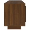 Mueble Para Tv Madera Contrachapada Roble Marrón 102x35x45 Cm