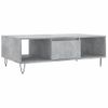 Mesa De Centro Madera De Ingeniería Gris Hormigón 104x60x35 Cm