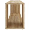 Mueble Para Tv Madera Contrachapada Roble Sonoma 100x24x32 Cm