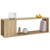 Mueble Para Tv Madera Contrachapada Roble Sonoma 100x24x32 Cm