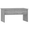 Mesa De Centro Madera Contrachapada Gris Sonoma 80x50,5x41,5 Cm