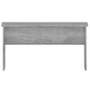 Mesa De Centro Madera Contrachapada Gris Sonoma 80x50,5x41,5 Cm