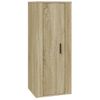 Mueble Para Tv De Pared Roble Sonoma 40x34,5x100 Cm