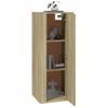 Mueble Para Tv De Pared Roble Sonoma 40x34,5x100 Cm