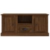 Mueble Para Tv Madera Contrachapada Marrón Roble 100x35,5x45 Cm