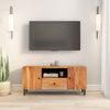 Mueble De Tv Madera Maciza De Acacia 105x33x46 Cm