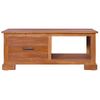 Mueble Para Tv De Madera De Teca Maciza 90x50x37 Cm