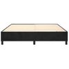 Estructura De Cama Box Spring Terciopelo Negro 180x200 Cm