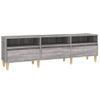 Mueble Para Tv Madera Contrachapada Gris Sonoma 150x30x44,5 Cm