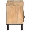 Mueble De Tv Madera Maciza De Mango 100x33x46 Cm