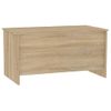 Mesa De Centro Madera Contrachapada Sonoma 102x55,5x52,5 Cm