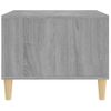 Mesa De Centro Madera Contrachapada Gris Sonoma 60x50x40 Cm