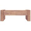 Mesa De Centro De Madera Maciza De Teca 110x60x40 Cm