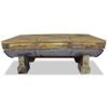 Mesa De Centro De Madera Maciza Reciclada 90x50x35 Cm