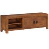 Mueble Para Tv Madera Maciza De Mango 120x40x30 Cm