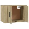 Muebles Para Tv De Pared 2 Unidades Roble Sonoma 57x34,5x40 Cm