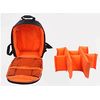 Mochila Dslr Cámara Reflex Lona Bolsos De Hombro Impermeable Interior Ajustable Para Objetivos, Accesorios Etc Etc Caja A Prueba De Golpes De Almacenamiento De Protección Bolsa Para Dslr Color Naranja