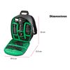 Mochila Dslr Cámara Reflex Lona Bolsos De Hombro Impermeable Interior Ajustable Para Objetivos, Accesorios Etc Etc Caja A Prueba De Golpes De Almacenamiento De Protección Bolsa Para Dslr Color Verde