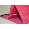 Funda Para Tablet Bq Edison 3 10.1" Quad Core. Giratoria 360º Color Rosa Fucsia Dibujos