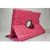 Funda Para Tablet Bq Edison 3 10.1" Quad Core. Giratoria 360º Color Rosa Fucsia Dibujos
