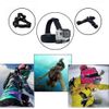 Pack De 2 Arneses Para Sport Cam ( Pecho Y Cabeza)  Gopro Hero 4 3+ 3 2 1,  Sj4000 Sj5000 Sj6000,  Xiaomi Yi  Para  Paracaidismo Natación Remo Surf Esquí Escalada Correr Montar En Bicicleta Acampar - Buceo