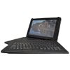 Funda Con Teclado Extraíble En Español (incluye Letra Ñ) Type-c Compatible Co Tablet Samsung Galaxy Tab A8 (2021) 10.5" Sm X200 / X205 Color Negro