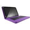 Funda Con Teclado Extraíble En Español (incluye Letra Ñ) Type-c Compatible Co Tablet Samsung Galaxy Tab A8 (2021) 10.5" Sm X200 / X205 Color Morado