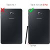 Theoutlettablet® Funda Tablet Galaxy Tab A 10.1 Funda (para P580 Con S Pen), Slim Fit Smart Case Para Samsung Galaxy Tab A 10.1" Con S Pen (sm-p580 / P585) Carcasa Con Stand Función Y Sleep (negro)