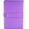 Theoutlettablet® Funda Con Teclado Extraíble En Español (incluye Letra Ñ) Para Bq Aquaris M10 / Bq Edison 3 / Wolder Mitab 10.1" / Woxter 10.1" / Samsung Galaxy Tab A 10.1" Color Morado