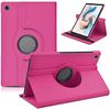 Funda Para Tablet Samsung Galaxy Tab A8 10.5 Pulgadas 2021 Sm-x200/sm-x205 Ultra Slim Pu Protectora Carcasa Con Función Giratoria Color Fucsia