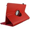 Theoutlettablet® Funda Giratoria 360º Para Tablet Alcatel 1t Smart 10" - Rojo