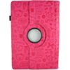 Theoutlettablet® Funda Giratoria 360º Para Tablet Alcatel 1t Smart 10" - Fucsia Con Dibujos Diseño Original