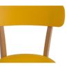 Silla Estilo Nórdico “combi” Amarillo/madera