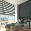 10xdiez Enrollable Platinum Duolux Gris  | (100x250 Cm - Plata)