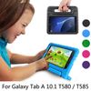 Funda Protección Diseñada Especialmente Para Los Niños Kids Compatible Con Samsung Galaxy Tab A 10.1 (sm-t580 / Sm_t585) Color Verde