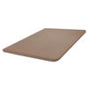 Base Tapizada 90x180 Cm, 5 Refuerzos Transversales, Tubo 40x30 Mm, Tejido 3d Transpirable, 6cm Grosor. Color Beige. Sin Patas