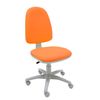 Silla De Escritorio Torino Gris - Tapizado Naranja